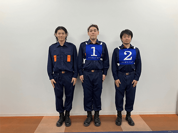 A班(坪井、佐々木、小板橋)